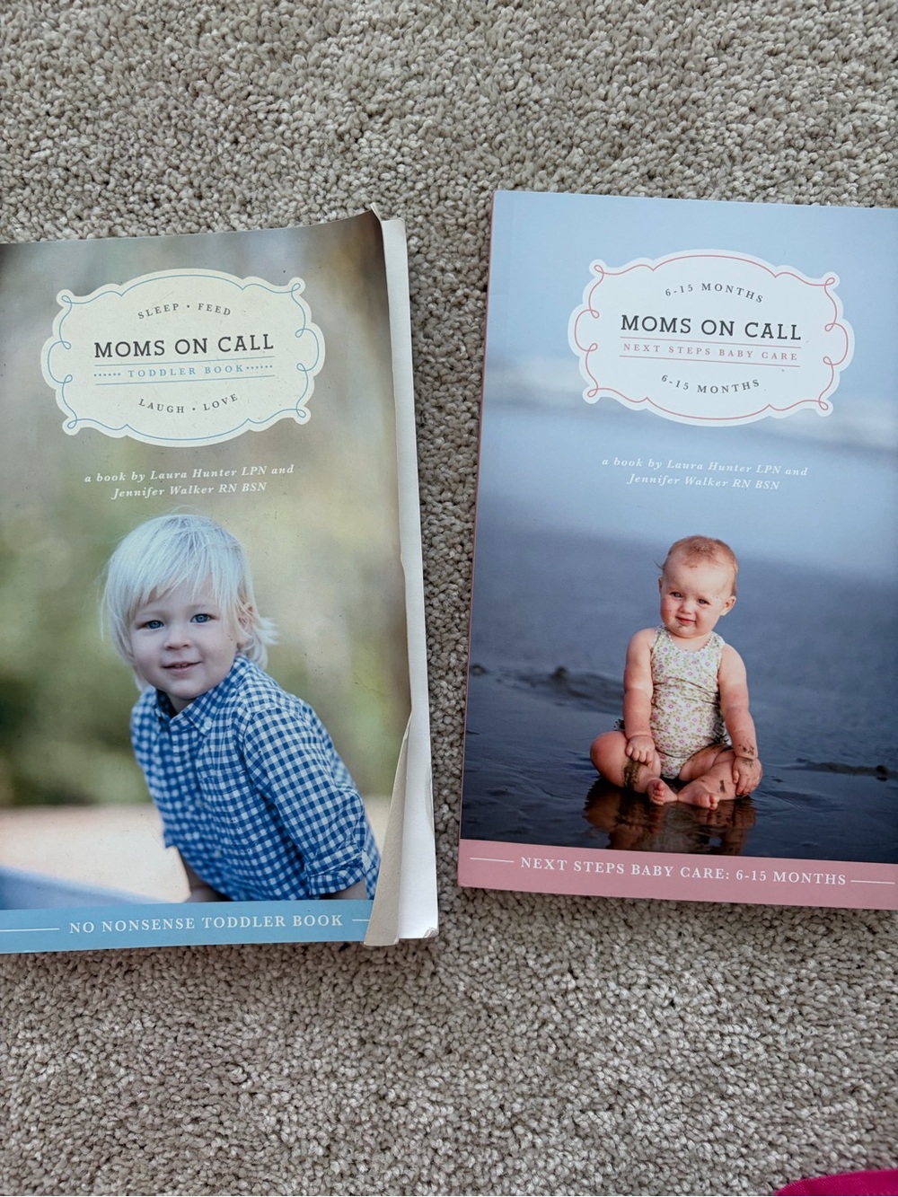 Bundle of Mom’s on Call Books: 6-12 months and Toddler Book Series